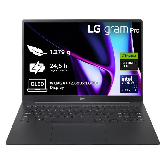 LG gram 16″ Pro Core Ultra 7 155H 32GB/2TB RTX3050 OLED Win11 black