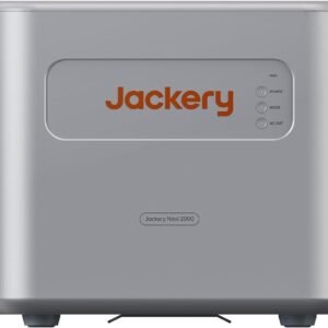 Jackery Navi 2000 Balcony Power Station with Memory, All-in-One Power Storage with Micro Inverter, 2048 Wh with 1600 W Solar Input & 1200 W AC Output, Hybrid Charge 80% in 52 Min, Plug & Play