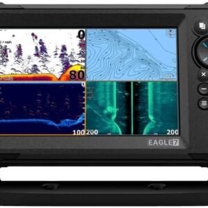 Lowrance Eagle GPS Fischfinder Kartenplotter Verschiedene Größen Angeltiefe ProFishing (7 Zoll, TripleShot HD)