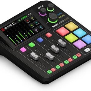 RØDE RØDECaster Duo Komplette Produktionslösung für Podcasts, Streaming, Musikproduktion und Content-Erstellung