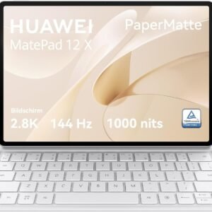 HUAWEI MatePad Pro 12.2 Inch + Glide Keyboard, PaperMatte Edition Tablet, 2.8K Tandem OLED FullView Display, Refresh Rate of 144 Hz, 12GB + 512GB