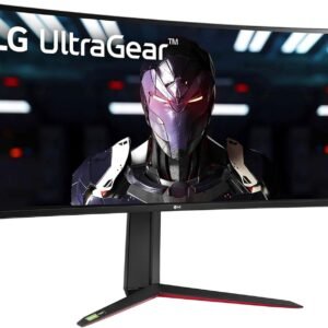 LG UltraGear Gaming Monitor 34GN850P 86,7 cm – 34 Zoll, Curved IPS, 144 Hz, 1ms GtG, G-Sync, Free-Sync, HDR, HDMI, DisplayPort, USB, Kopfhörerausgang, schwarz