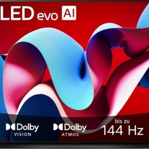 LG OLED83C47LA TV 83 Inch (210 cm) OLED evo TV (α9 Gen7 4K AI Processor, webOS 24, Dolby Vision, up to 120 Hz)