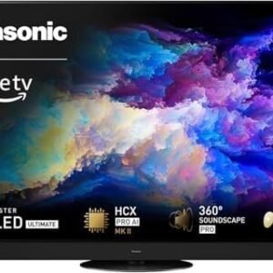 Panasonic 65 Zoll OLED-Fernseher mit Fire TV, Master OLED Ultimate, HCX Pro AI MK II, 360° Soundscape Pro, Game Mode Extreme